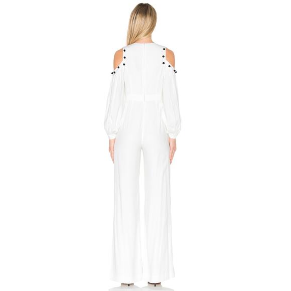 Alexis Easton Jumpsuit White - Picture 3 of 11